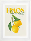 Sorrento Lemons Framed Art Print