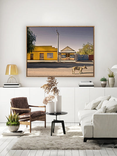 The Last to Leave Canvas Art Print | Lifestyle