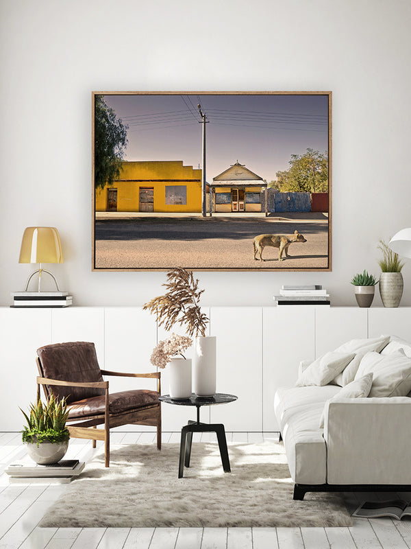 The Last to Leave Canvas Art Print | Lifestyle