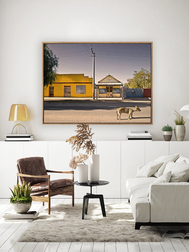 The Last to Leave Canvas Art Print | Lifestyle