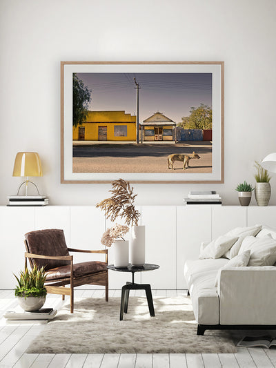 The Last to Leave Framed Art Print | Lifestyle