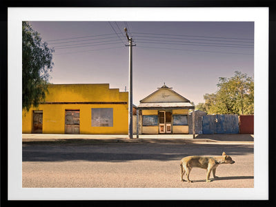 The Last to Leave Framed Art Print