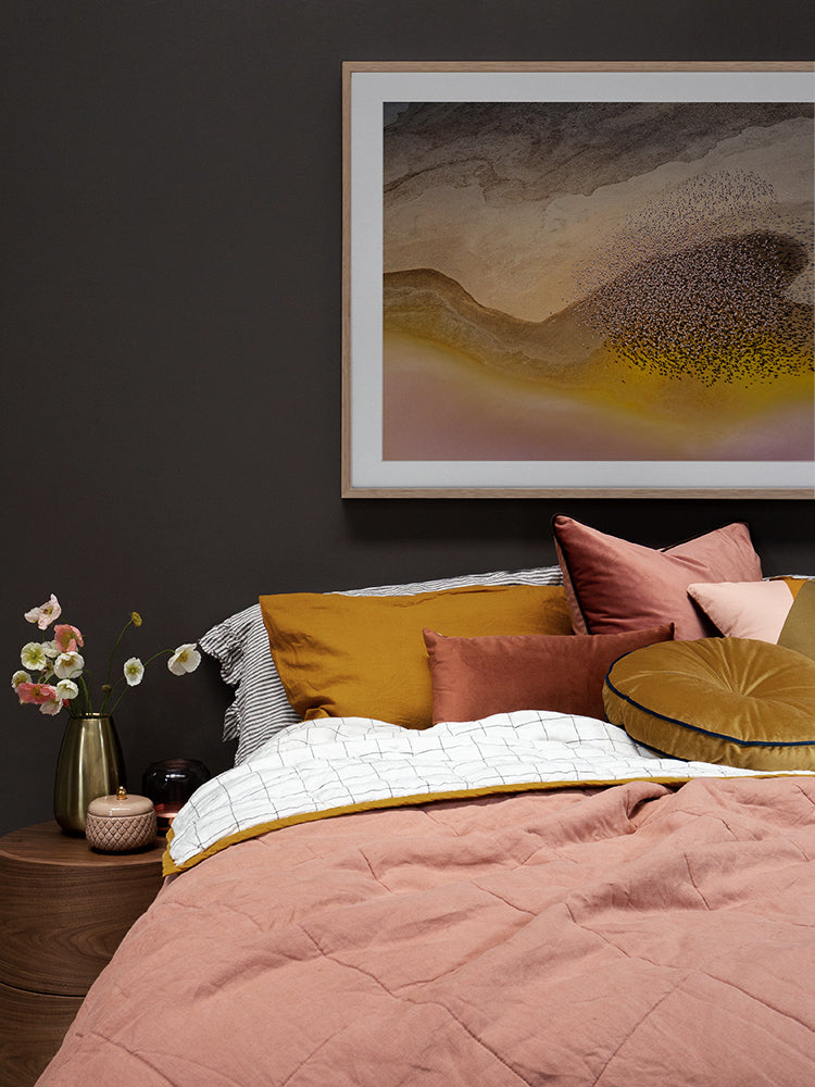 Fly By Lake Framed Art Print | Lifestyle