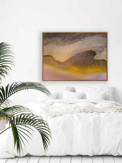 Fly By Lake Canvas Art Print | Lifestyle