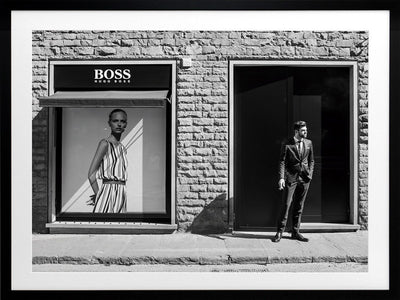 Boss Framed Art Print