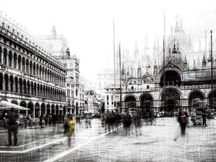 Piazza San Marco Canvas Art Print