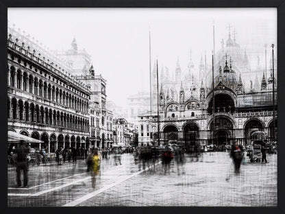 Piazza San Marco Framed Art Print