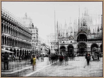 Piazza San Marco Canvas Art Print