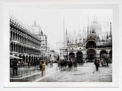 Piazza San Marco Framed Art Print