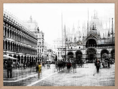 Piazza San Marco Canvas Art Print