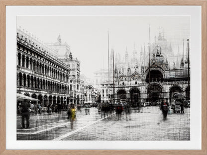 Piazza San Marco Framed Art Print