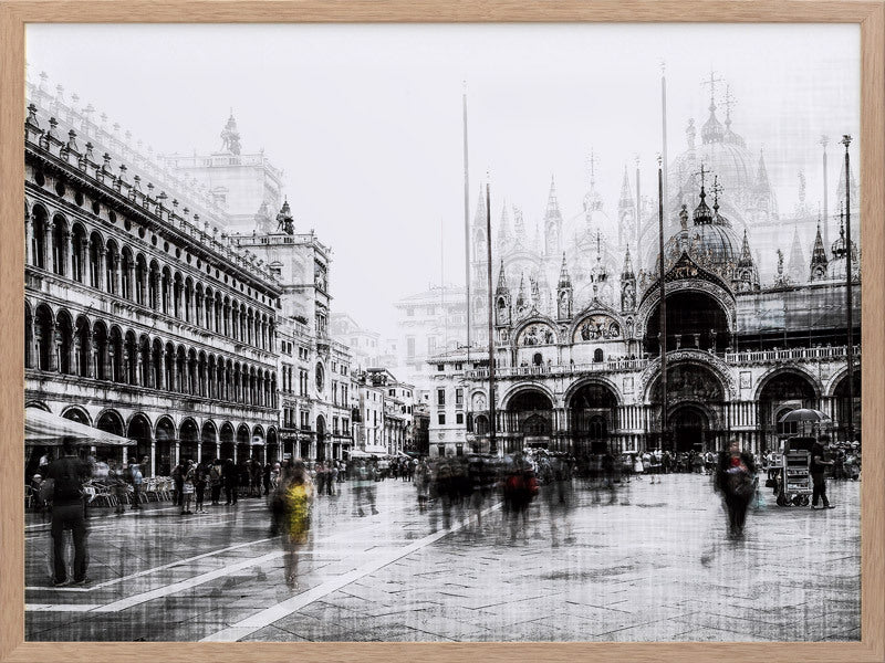 Piazza San Marco Framed Art Print