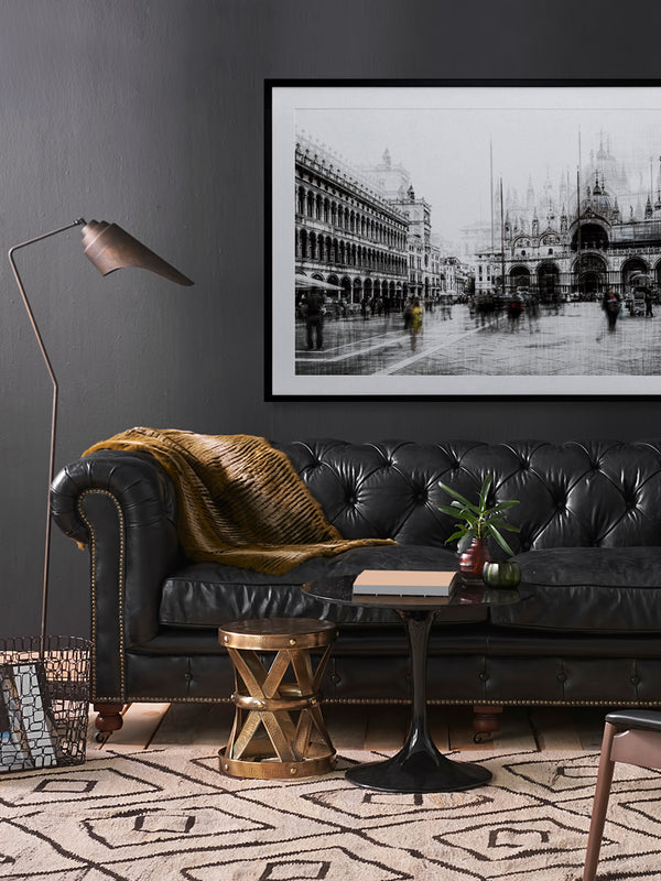 Piazza San Marco Framed Art Print | Lifestyle
