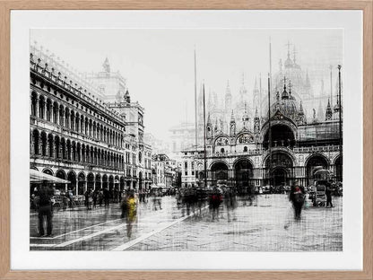 Piazza San Marco Framed Art Print