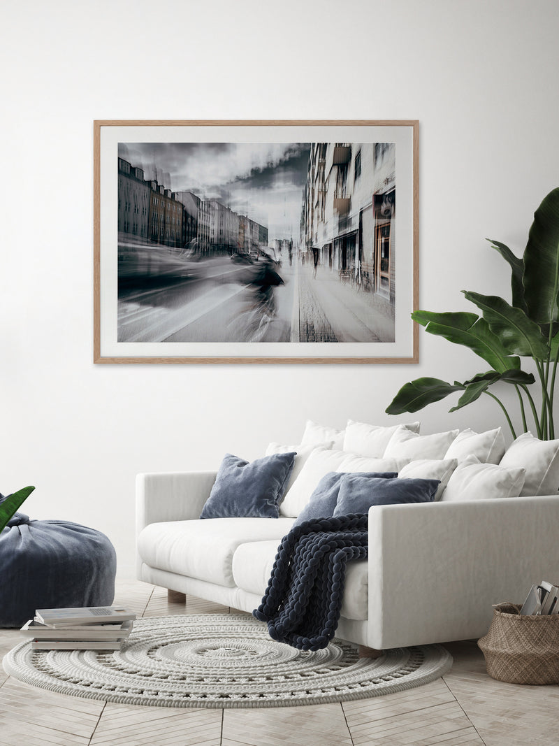 Life in Copenhagen Framed Art Print | Lifestyle