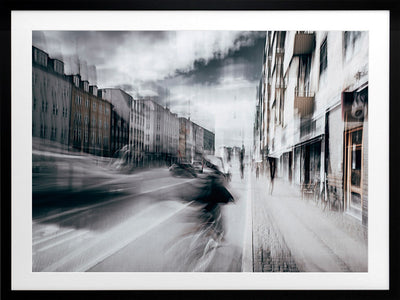 Life in Copenhagen Framed Art Print