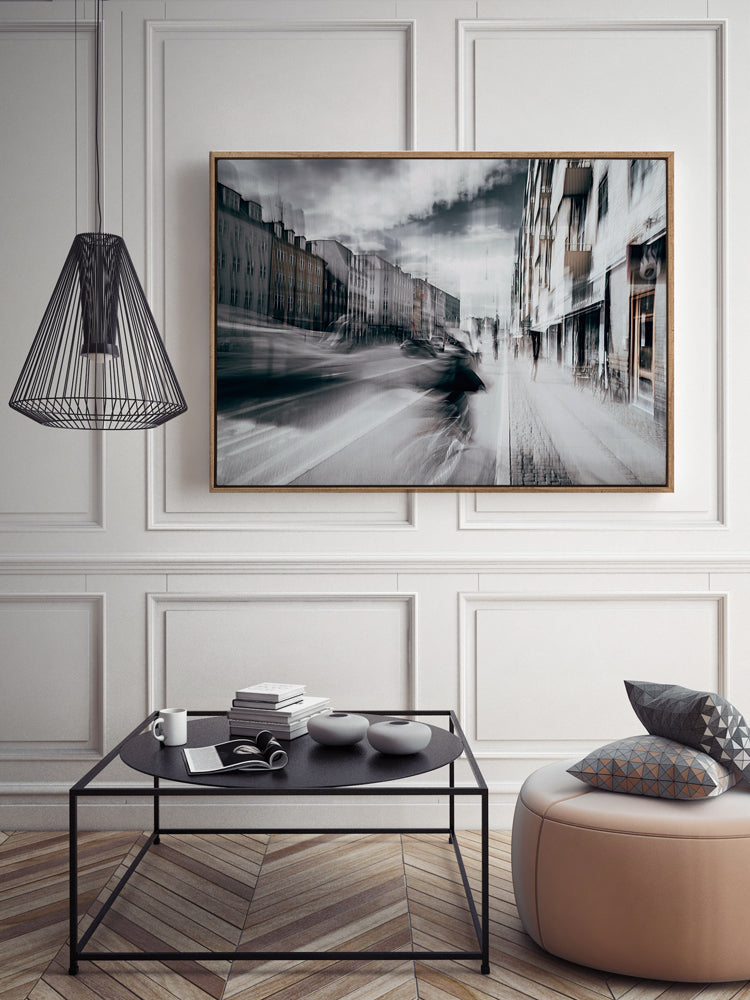 Life in Copenhagen Canvas Art Print | Lifestyle