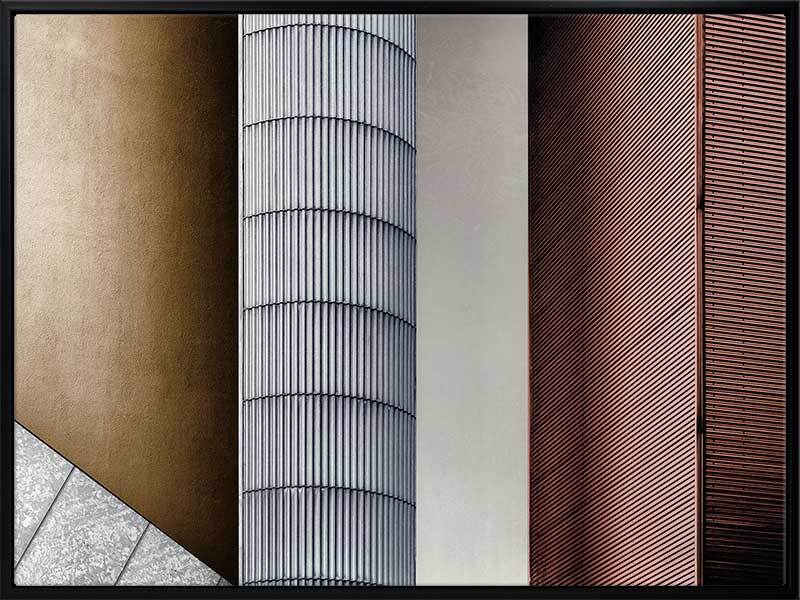 Archi-Texture Canvas Art Print