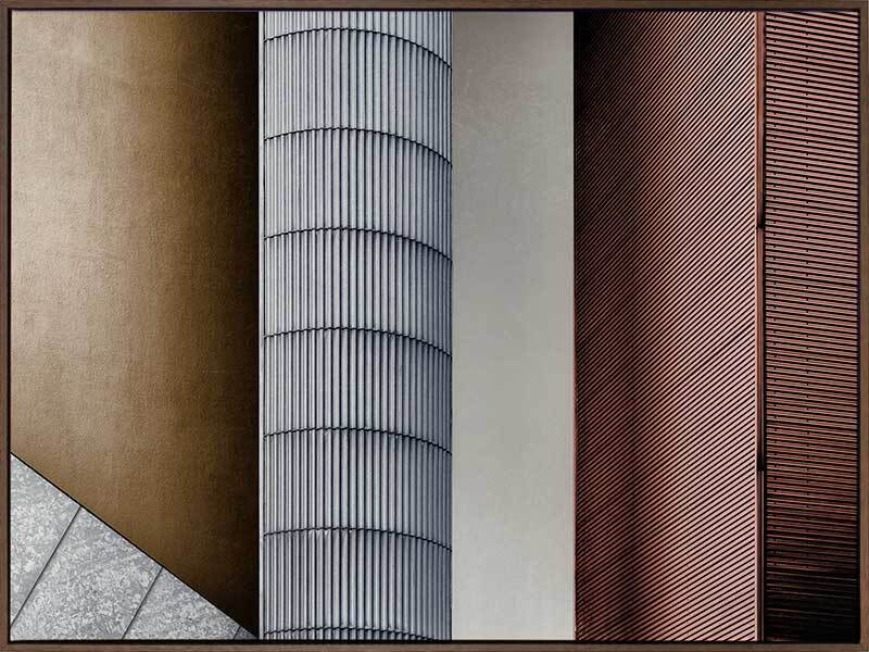 Archi-Texture Canvas Art Print