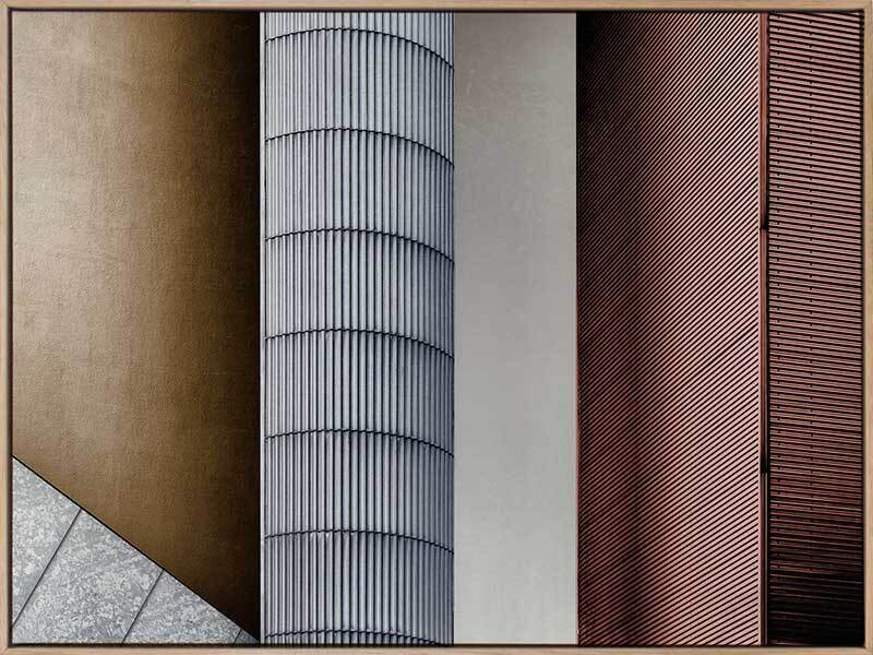 Archi-Texture Canvas Art Print