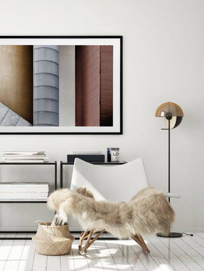 Archi-Texture Framed Art Print | Lifestyle