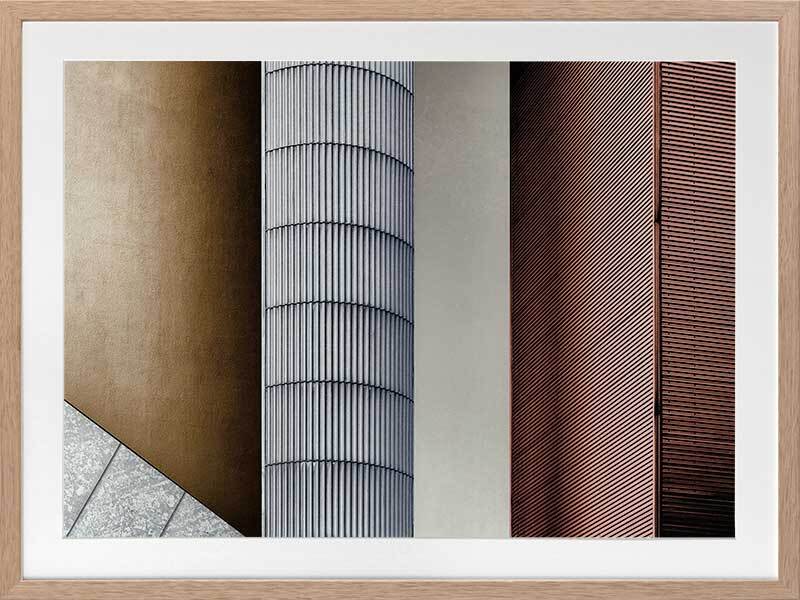 Archi-Texture Framed Art Print