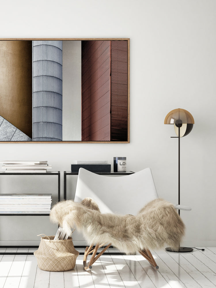 Archi-Texture Canvas Art Print | Lifestyle