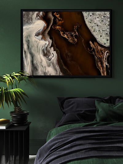 Bronze Vista Framed Art Print | Lifestyle