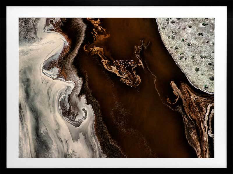 Bronze Vista Framed Art Print