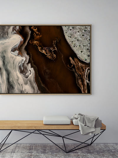 Bronze Vista Canvas Art Print | Lifestyle