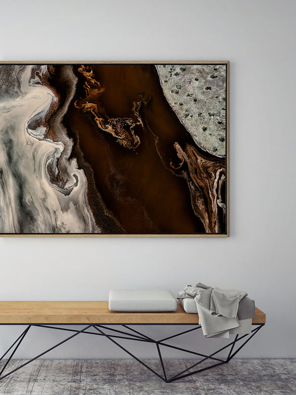 Bronze Vista Canvas Art Print | Lifestyle