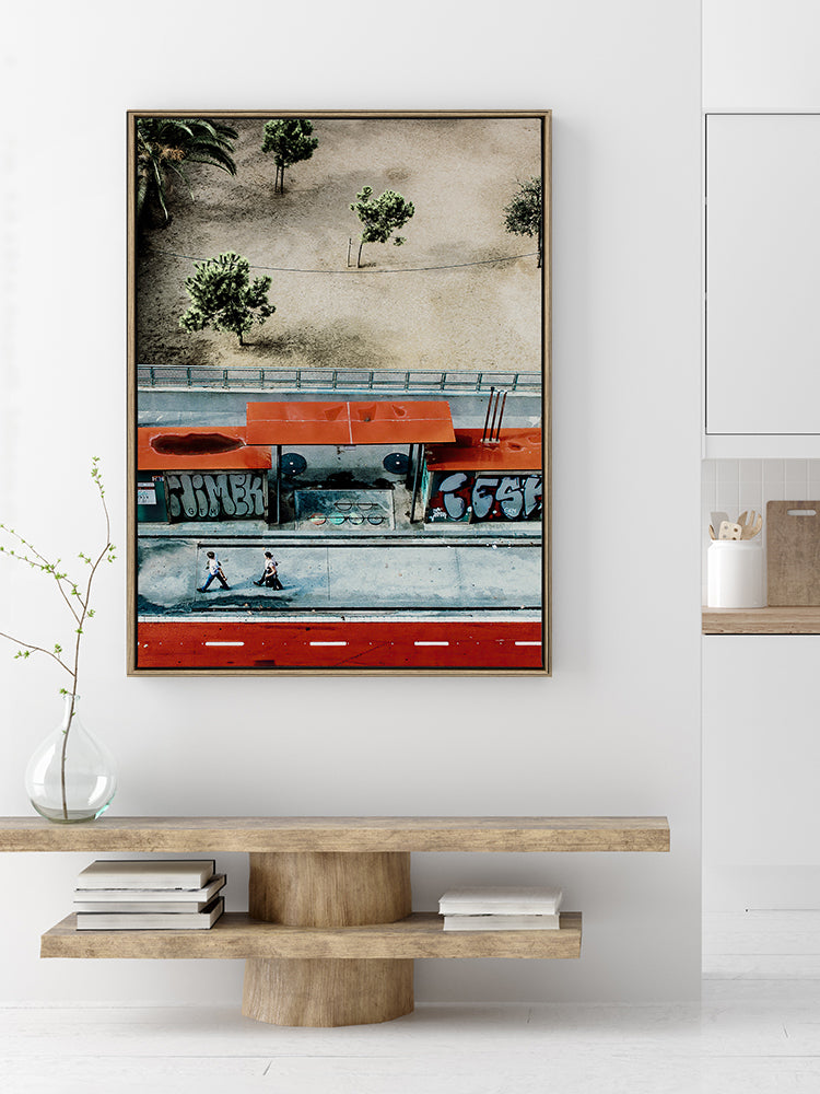 Streets of Cuba Canvas Art Print