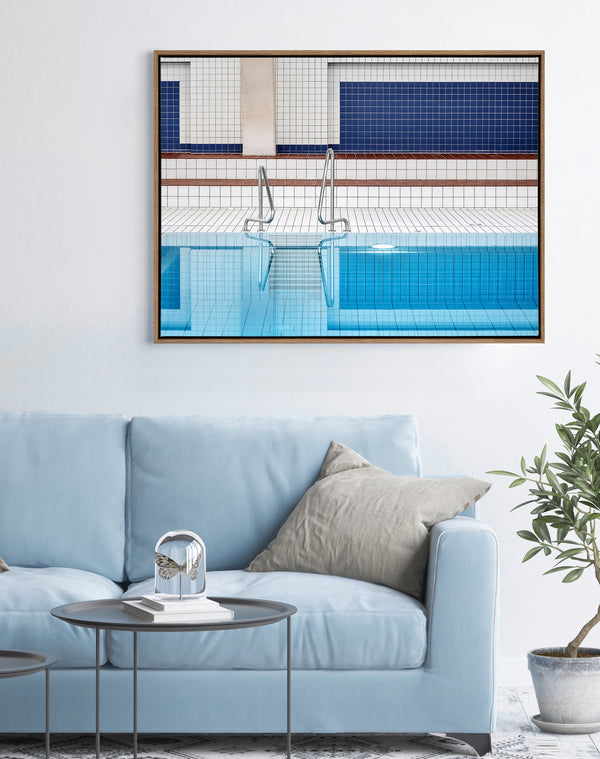Pool Etiquette Canvas Art Print | Lifestyle