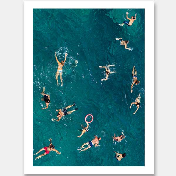 Summertime Floating Unframed Art Print