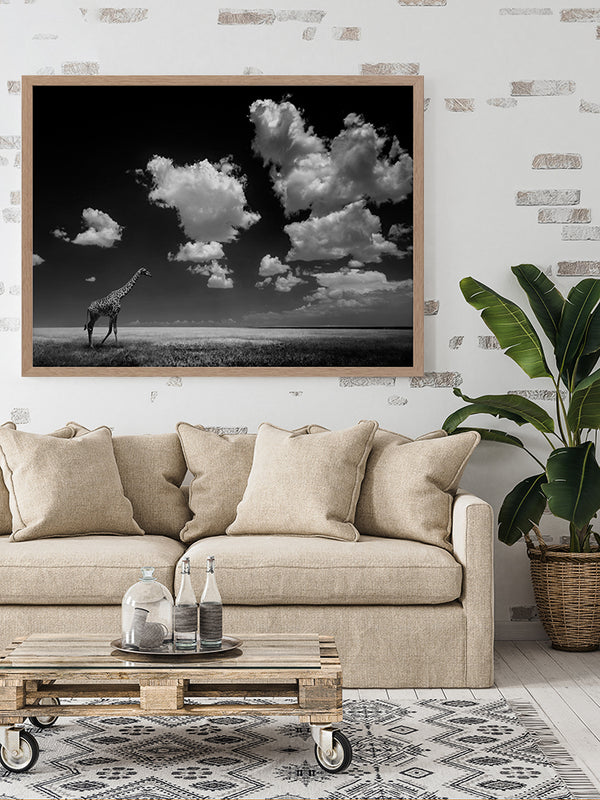 A Long Walk Home Framed Art Print | Lifestyle