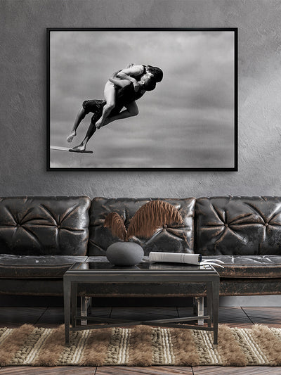 High Dive Canvas Art Print | Lifestyle