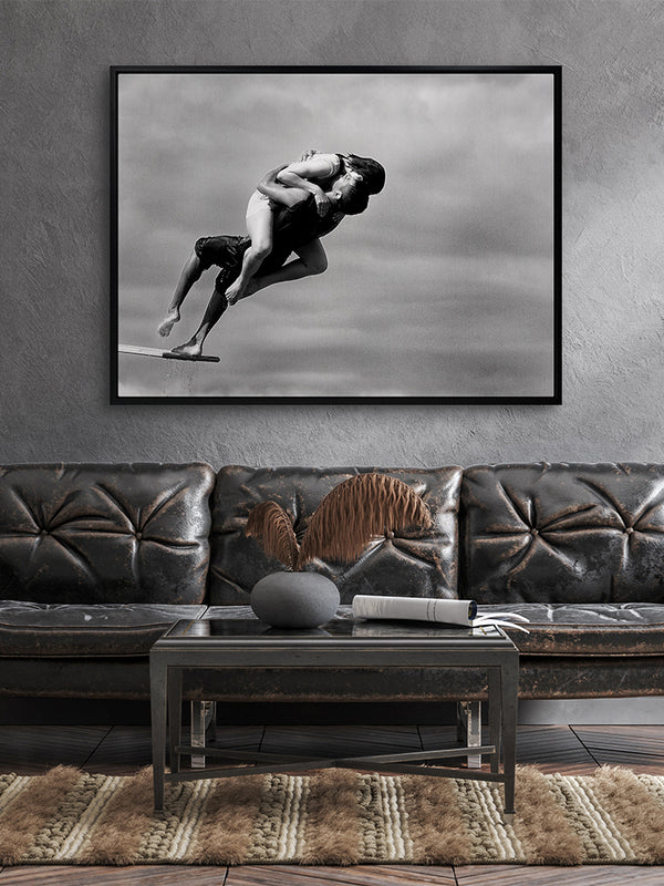 High Dive Canvas Art Print | Lifestyle