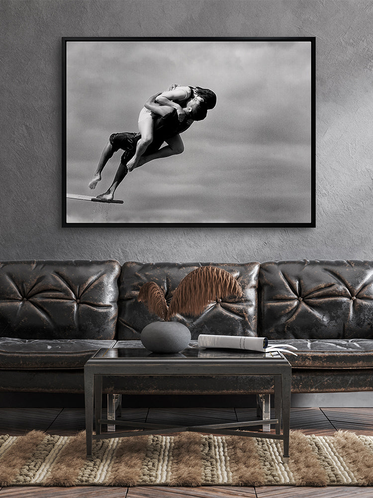 High Dive Canvas Art Print | Lifestyle