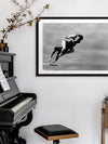High Dive Framed Art Print | Lifestyle
