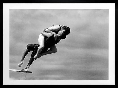 High Dive Framed Art Print