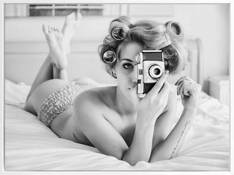 Candid Camera Canvas Art Print