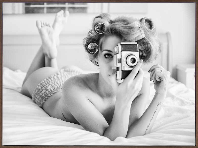 Candid Camera Canvas Art Print