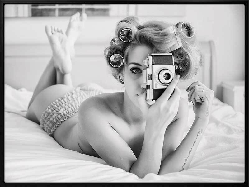 Candid Camera Canvas Art Print