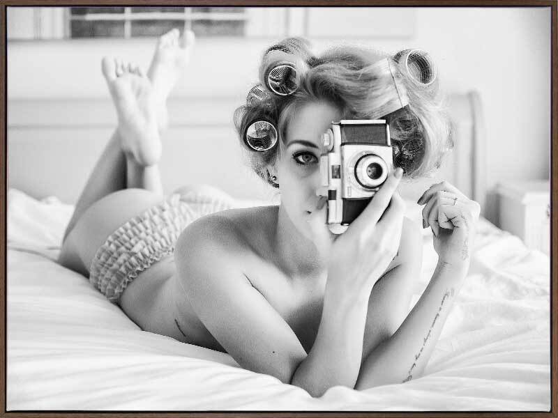 Candid Camera Canvas Art Print