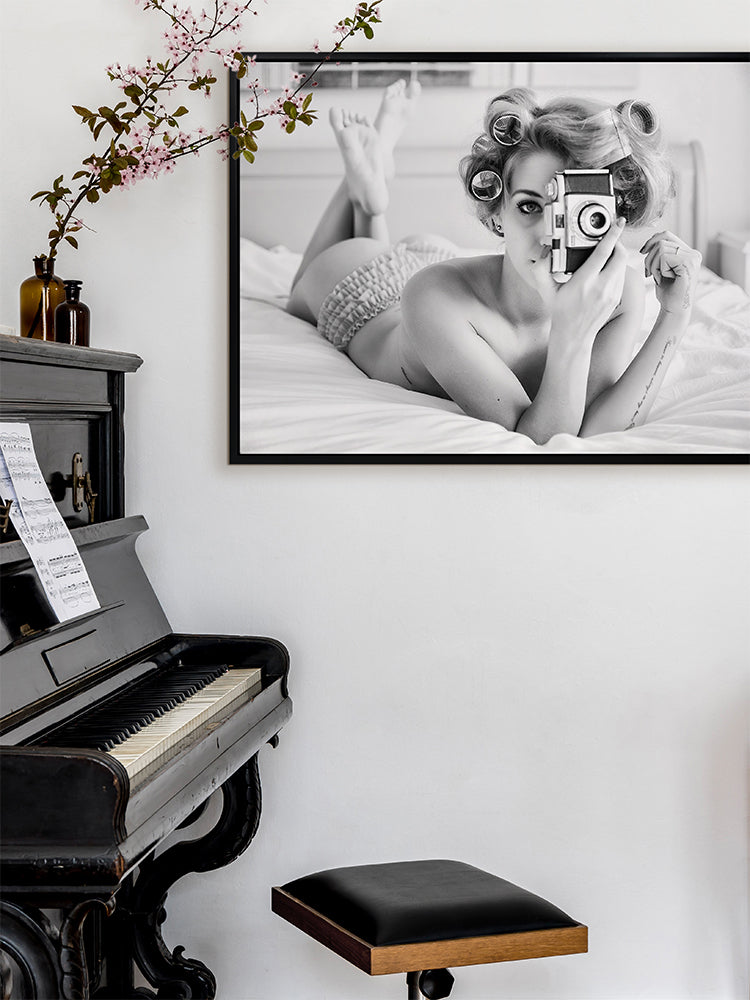 Candid Camera Canvas Art Print | Lifestyle