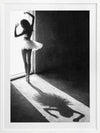 Backyard Ballet Framed Art Print