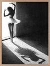 Backyard Ballet Framed Art Print