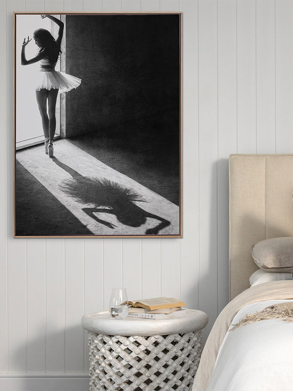 Backyard Ballet Canvas Art Print | Lifestyle