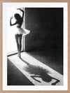 Backyard Ballet Framed Art Print