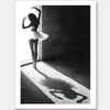 Backyard Ballet Unframed Art Print